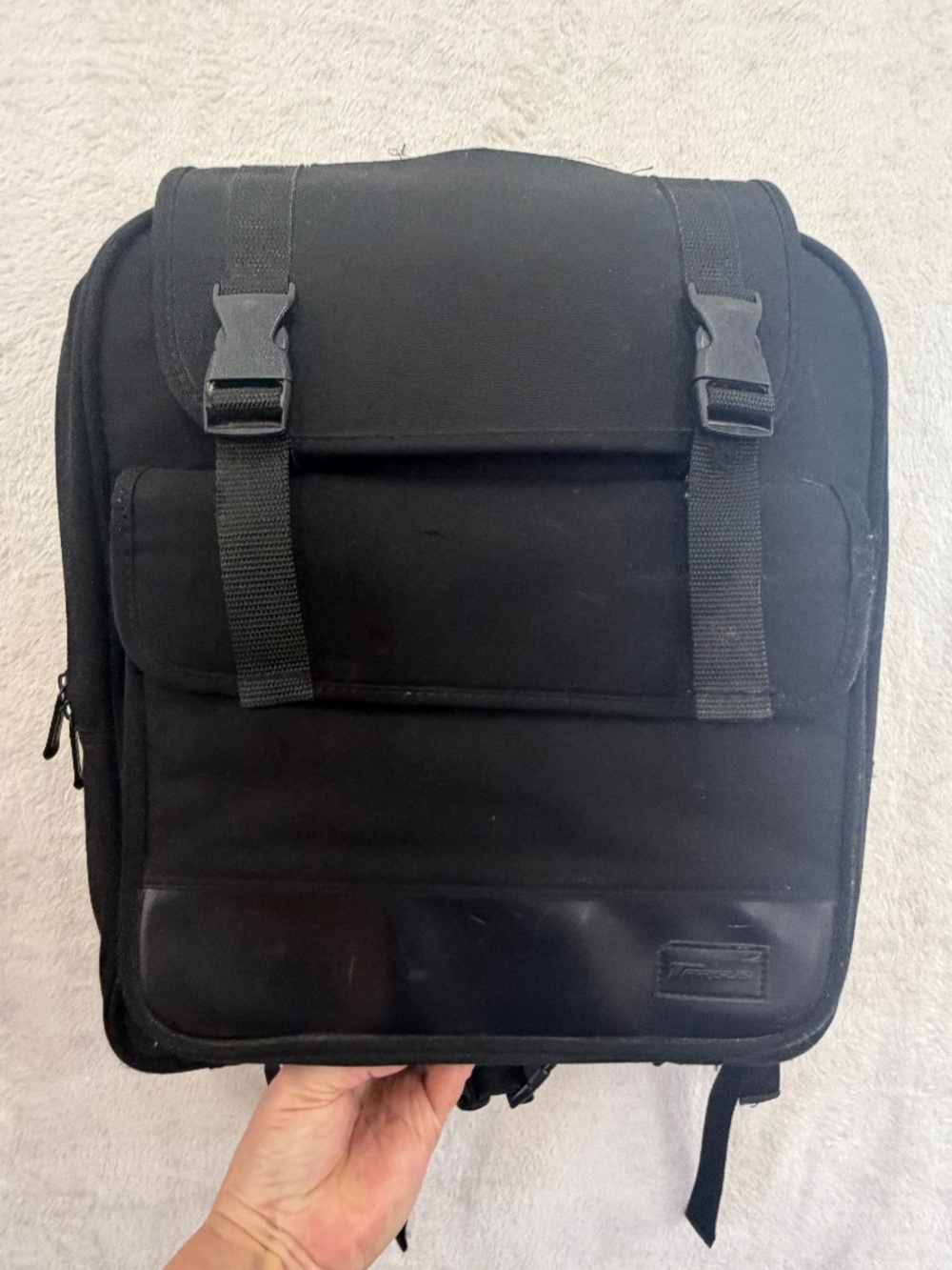 Targus Multi Copartment Backpack Laptop Bag Travel Carry On Black